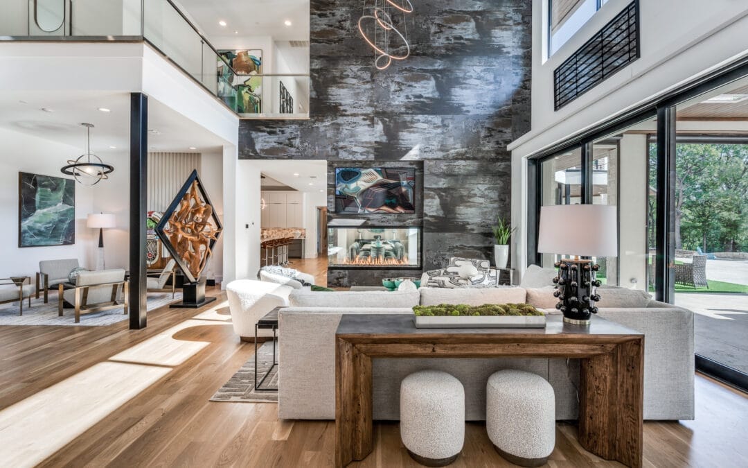 Modern living room interior design